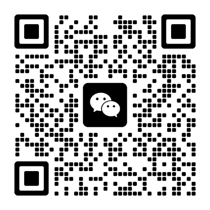 客服微信二维码，长按识别添加